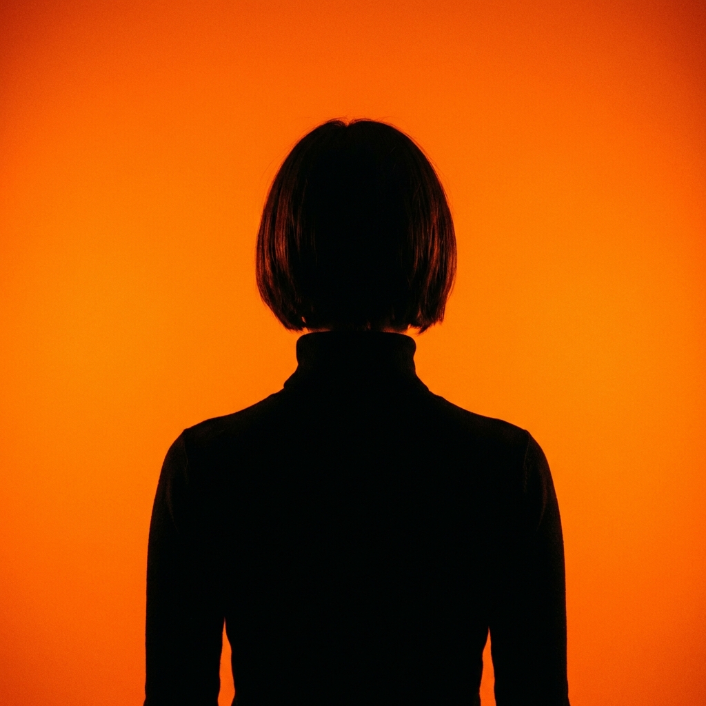 Silhouette portrait
